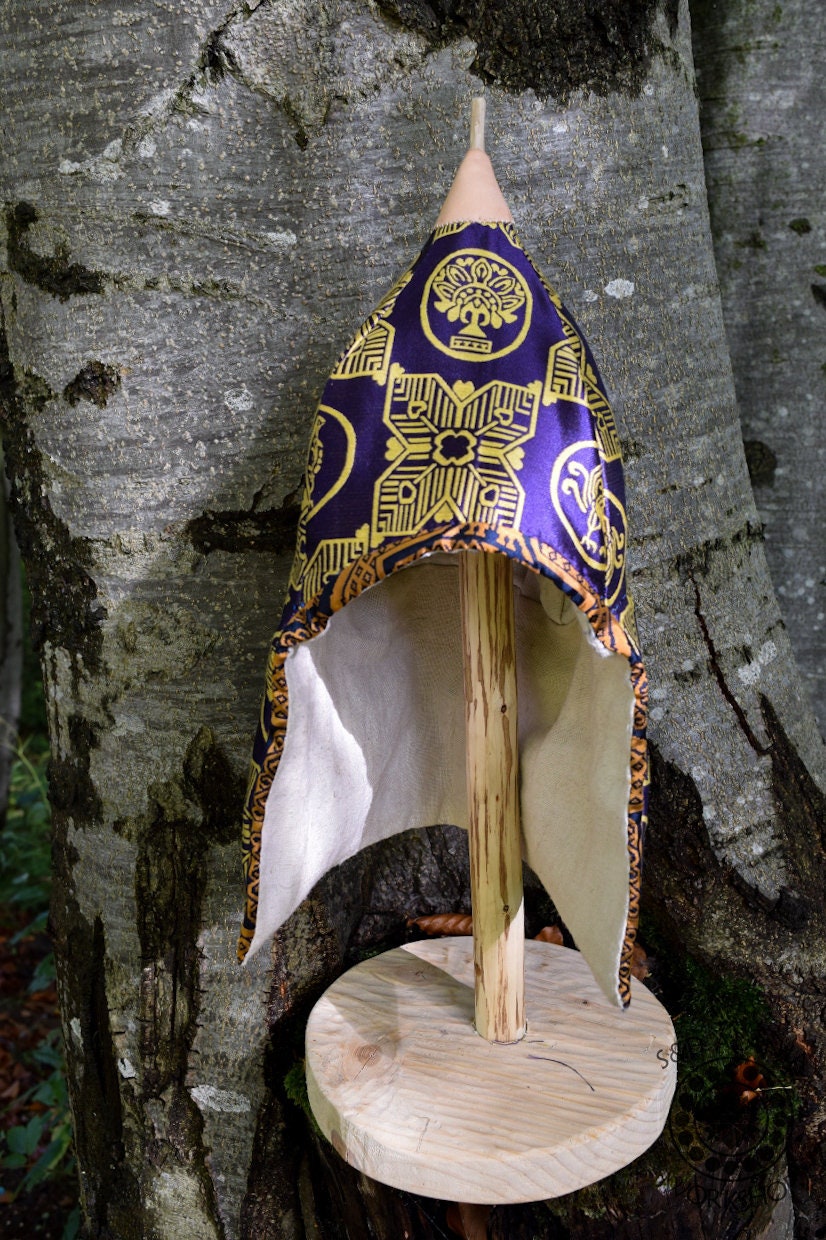 Alan Silk Medieval Hat From Moshchevaya Balka, 8th-10th