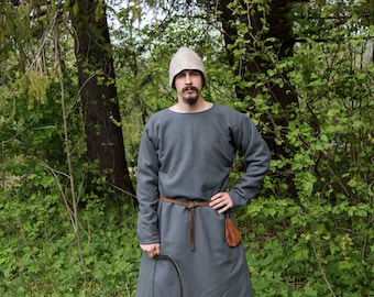 Early medieval Wool tunic, Slav Viking tunic 9th-11th century.