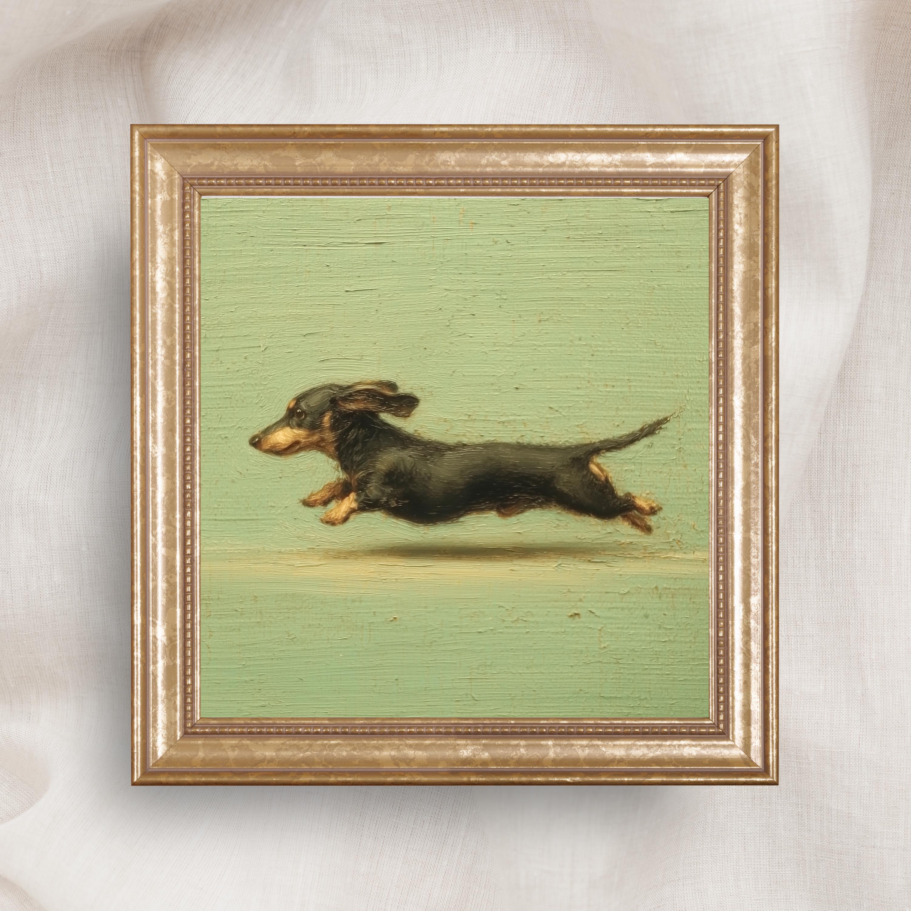 犬と女性の油彩画 金色フレーム 絵画 Antique dog painting gold frame - Etsy 日本