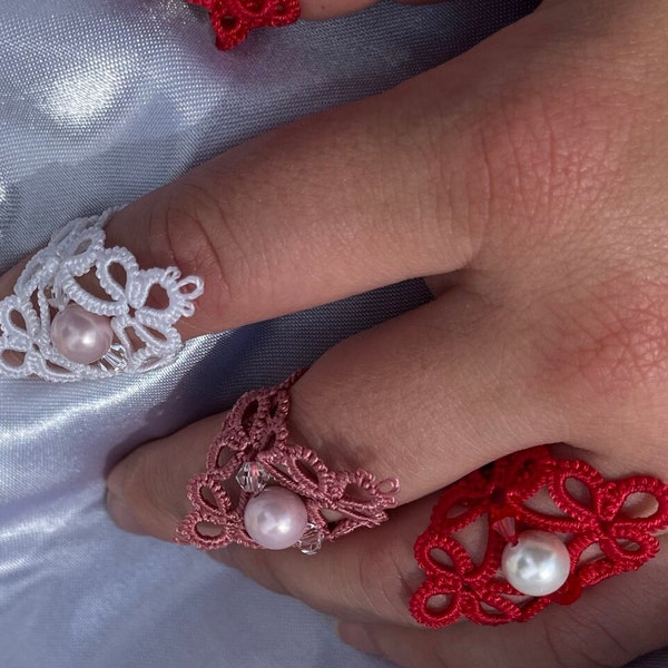 Tatting Jewelry Etsy
