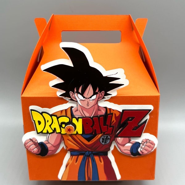 dragon ball z favor box | set of 6 | party decorations