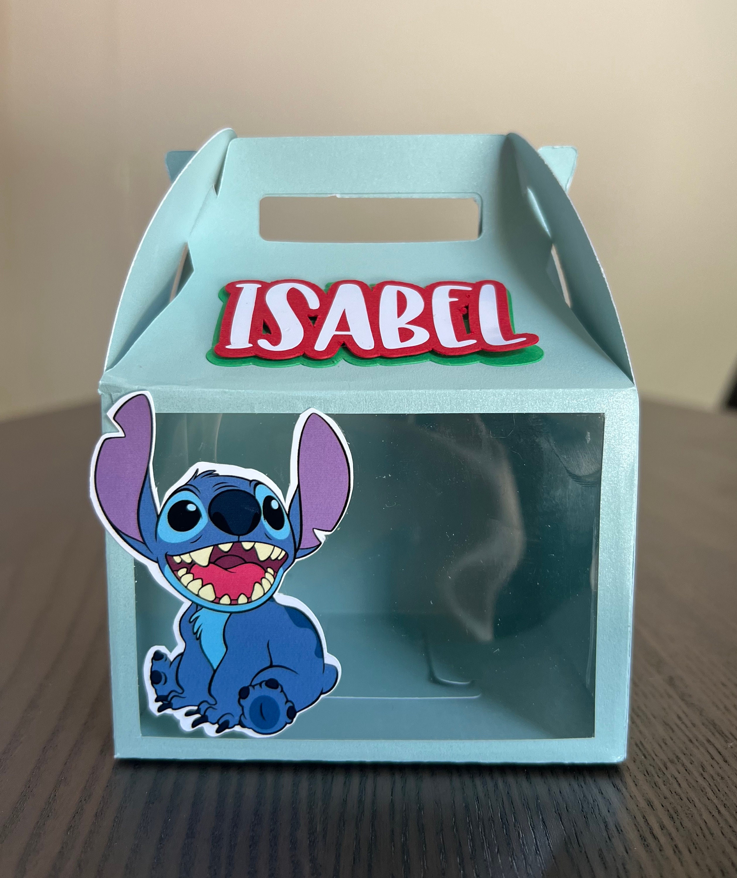 Lilo and Stitch Birthday Box, Lilo and Stitch Party Favor Box