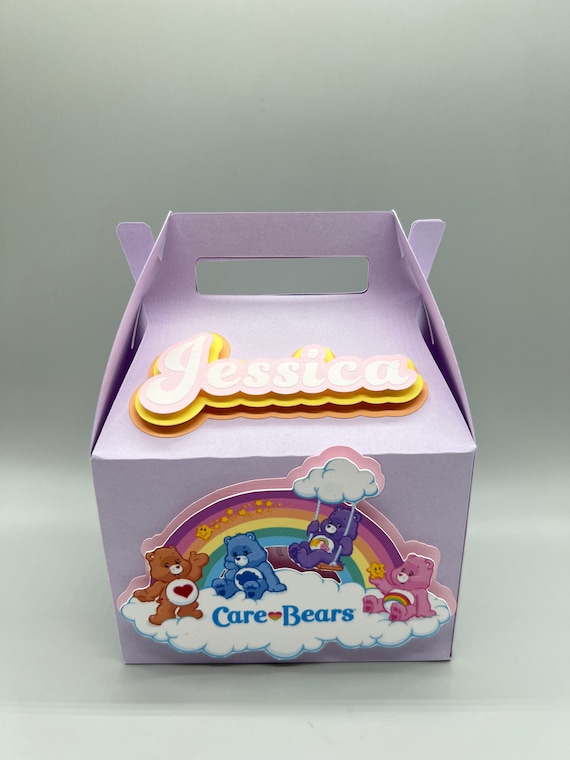 Care Bear Party Favor Box Set of 6 Party Decorations 