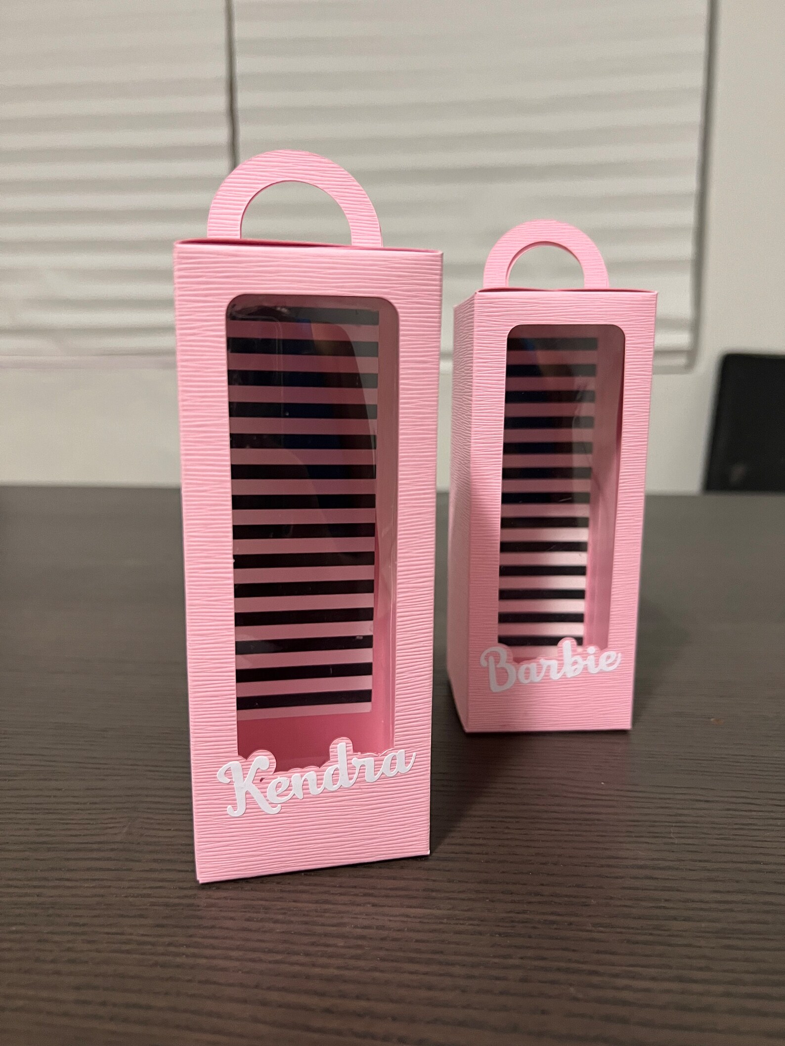 Doll Party Favor Box Set of 10 Party Decorations Etsy