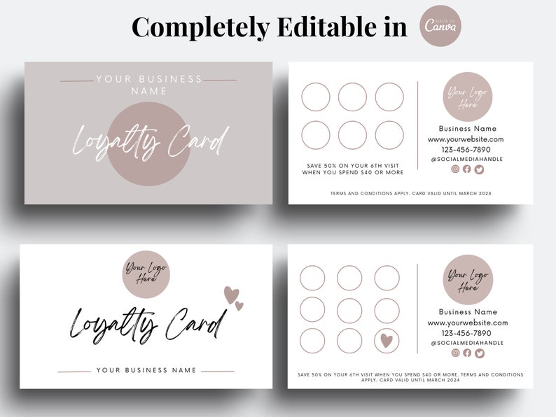 Loyalty Card Template Editable - Il 794xN.5590584730 R6rs 