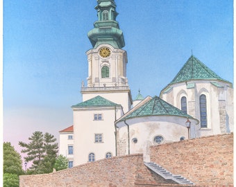 Nitra Castle Towers