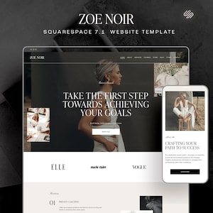 Squarespace Template, Course Template, Website Template, Blogger Template, Squarespace Website Template, Acuity Scheduling, Coaching Website