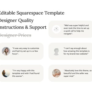 Webbplatsmall Squarespace-mall, Portfolio-webbplats, Squarespace-mall, Webbdesign, Bloggwebbplats, Coaching-webbplatsmall bild 9