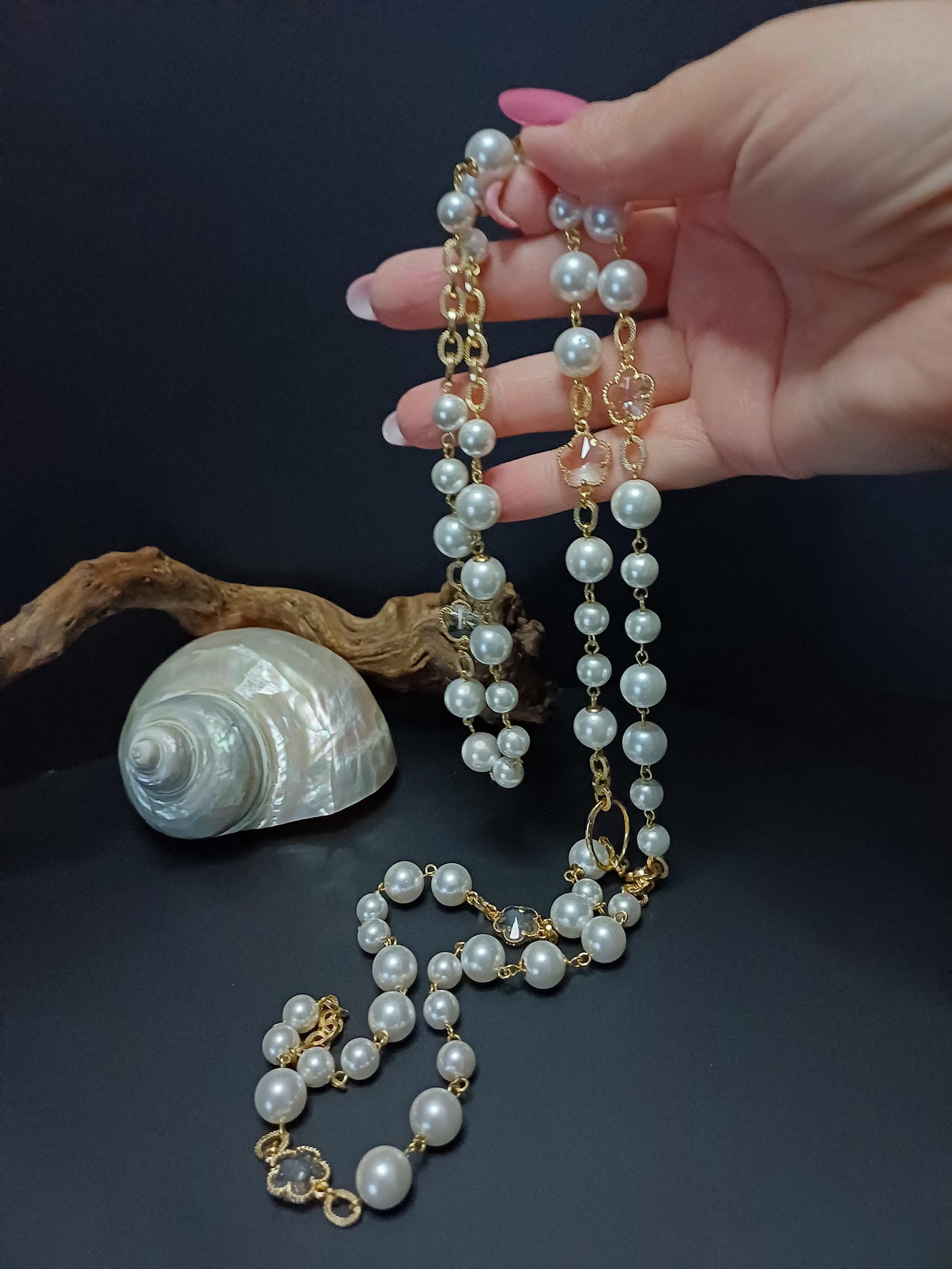 long-pearl-necklace-with-flower-beads-50-s-style-long-necklace-with
