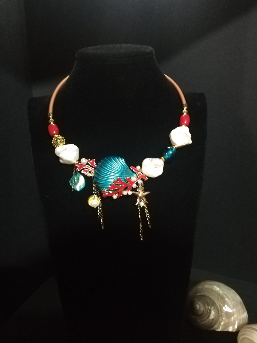 Necklace coral of the sea