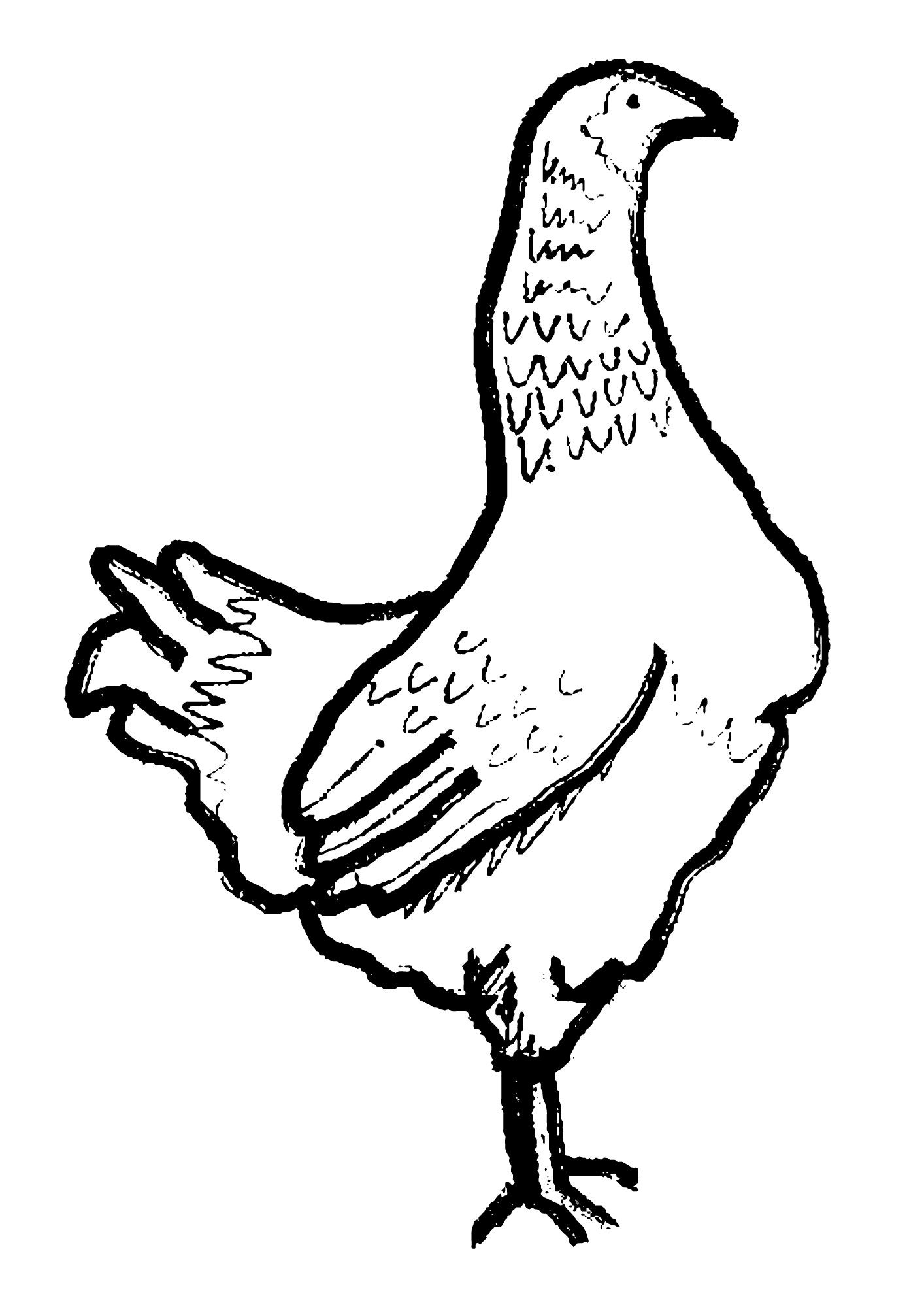 Domestic Animals Printable Coloring Sheet | Coloring Pages | Kids Coloring Pages | Animal ...