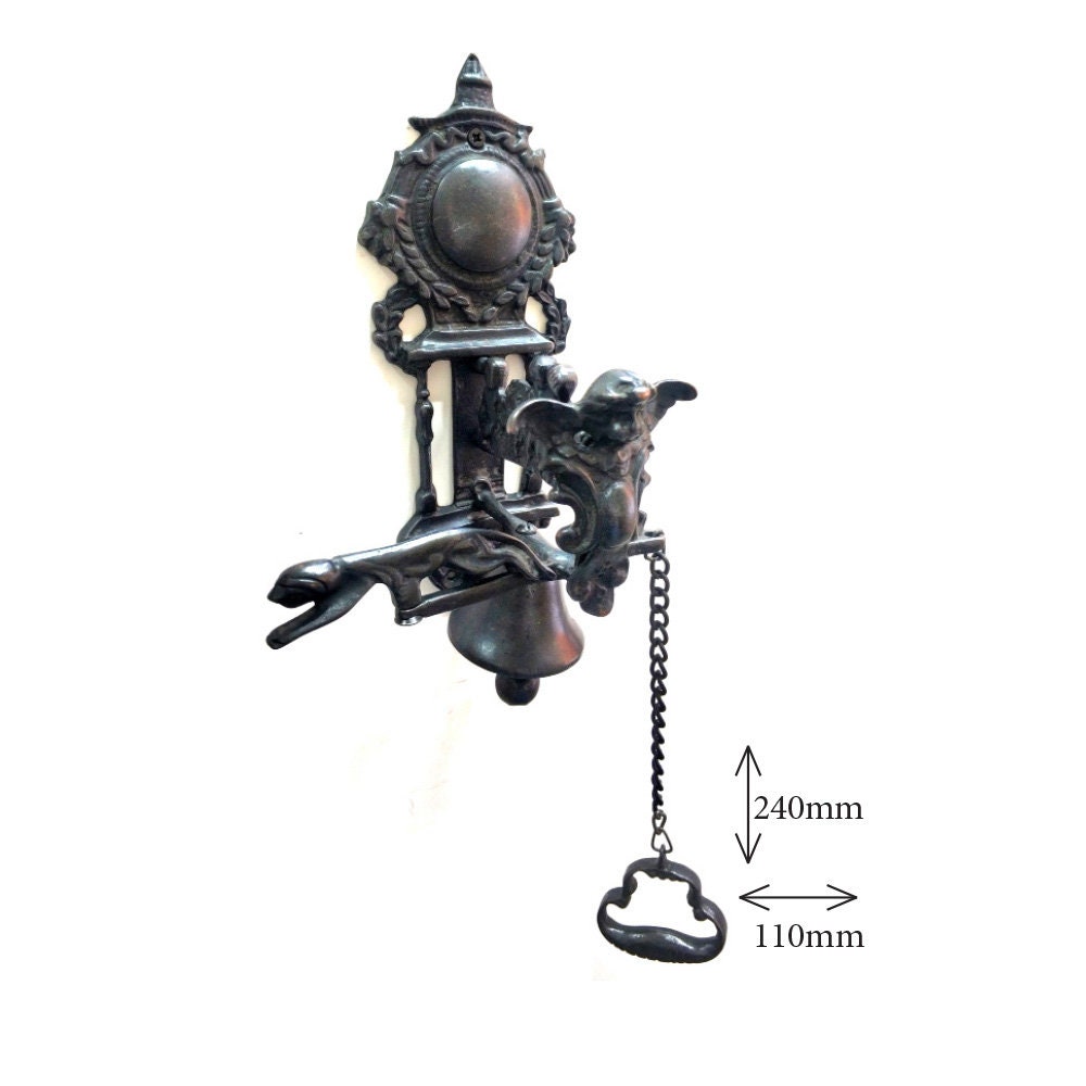 Firefighter Doorbell – Vintage Farmhouse Alarm Bell For Indoor Or Outdoor Decor