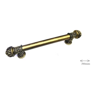 Anavarza Home Brass Antique door handle, Barn door handle, Rustic door decor, Door ornament 15.3 &#39;&#39; - 39 cm