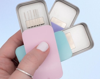 Needle Cases: (in 8 fun colors!) | Magnetic | Storage | Travel