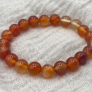 Carnelian Crystal Gemstone Bracelet