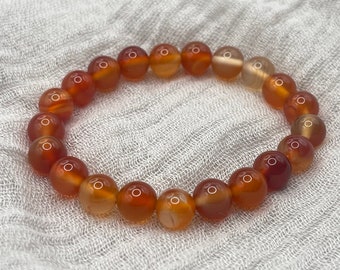 Carnelian Crystal Gemstone Bracelet
