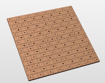 Ultimatives 30x30 CNC Spoil Board für Sienci Longmill Mk2 - Mehrere Dateien mit verschiedenen Funktionen - Digitale Datei