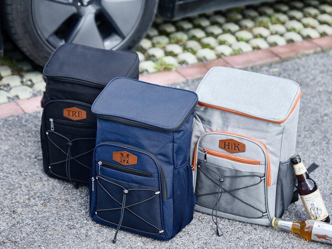 Beer Cooler Backpack Personalized Backpack Cooler Groomsmen Etsy