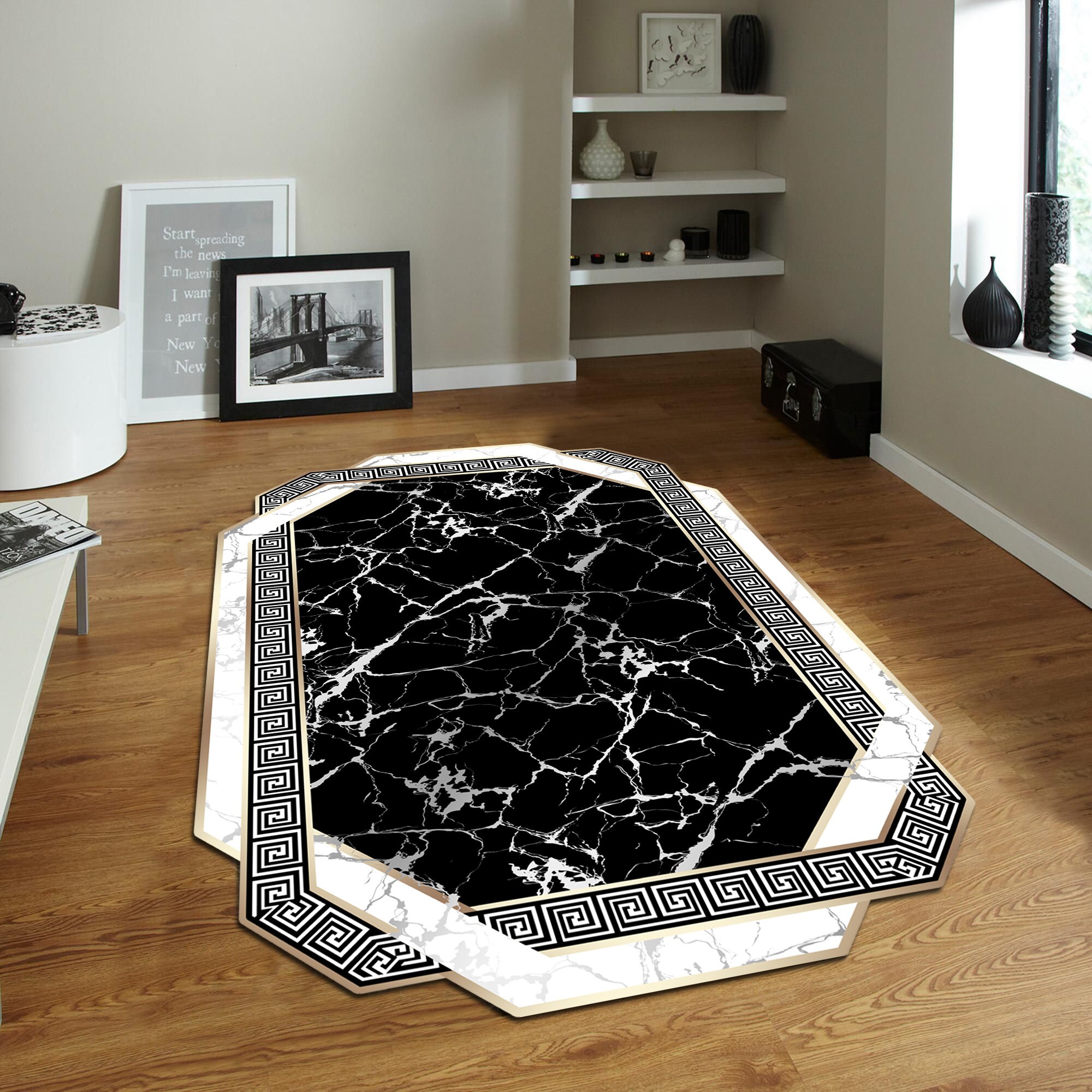 Marble Rug Marble Pattern Rugpattern Ruggeometric Etsy