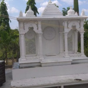 White Marble Temple for Home