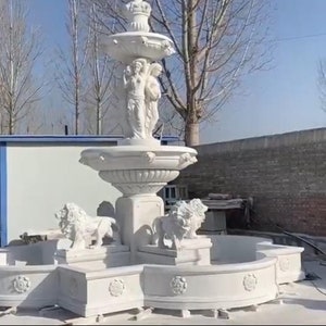 Handmade  Marble Indoor / Outdoor Fountain