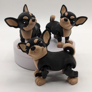 Adorable Articulated Chihuahua Dog Fidget Toy