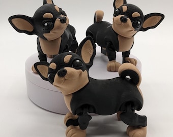 Adorable Articulated Chihuahua Dog Fidget Toy