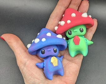 Mischievous Articulated Mushroom Pixie Fidget Toy