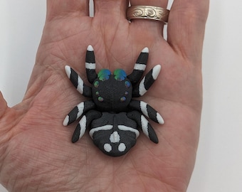 JUMPING ARTICULATING SPIDER , Fidget Toy, Desk Stress Toy