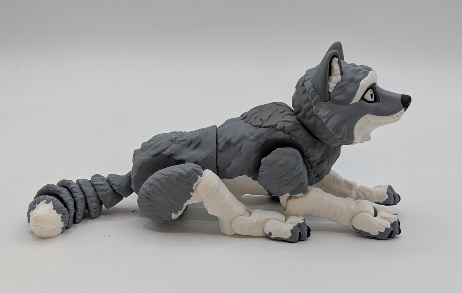 Wolves Figures Large Majestic Articulated Wolf Figurine Toy - Etsy