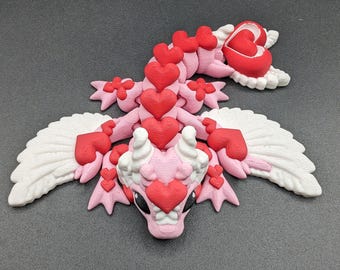  Heart Dragon 赤 ピンク バレンタイン ドラゴン Heart Dragon 赤 ピンク バレンタイン ドラゴン Valentine's Day Tiny