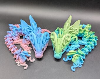 3D Printed Baby Butterfly Dragon, Cinderwing Design, Fantasy Decor