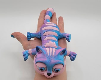 3D Printed Articulated Cat Fidget Toy