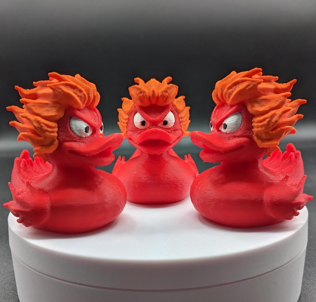 Pyro Duck 3D Printed Fury Fire Duck - Etsy