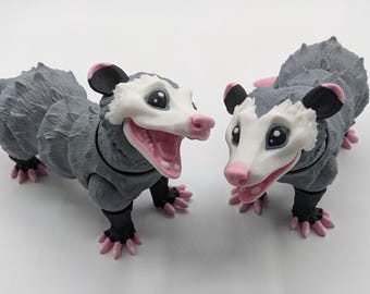 Articulated Opossum Toy Fidget