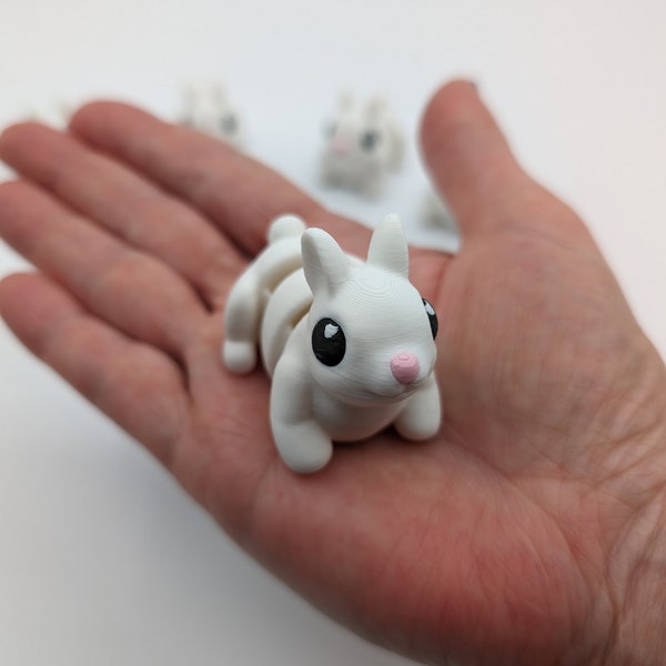 3D printed Easter Tiny Bunny Fidget Toy