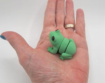 Tiny Sensory Articulated Fidget Frog