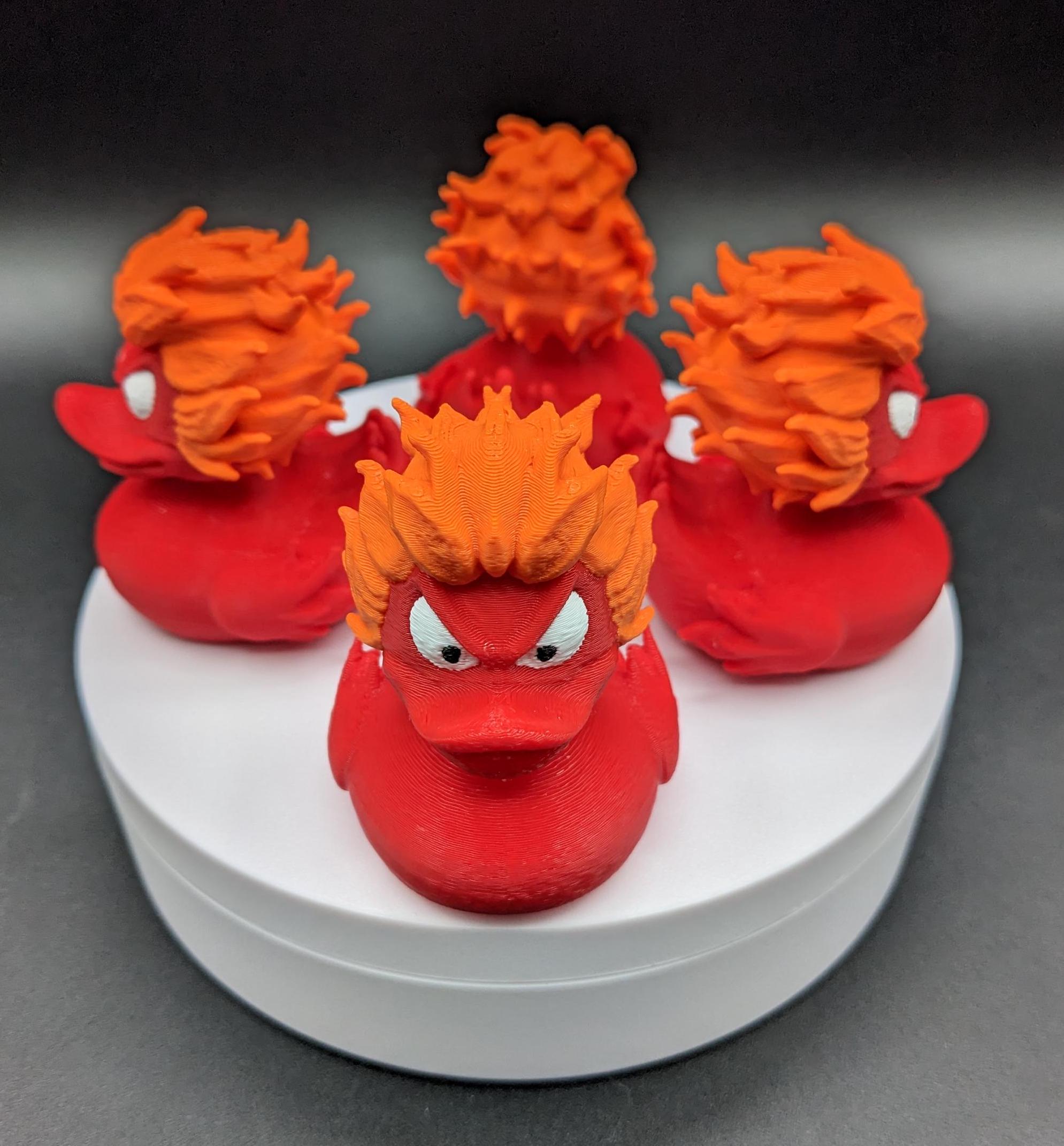 Pyro Duck 3D Printed Fury Fire Duck - Etsy