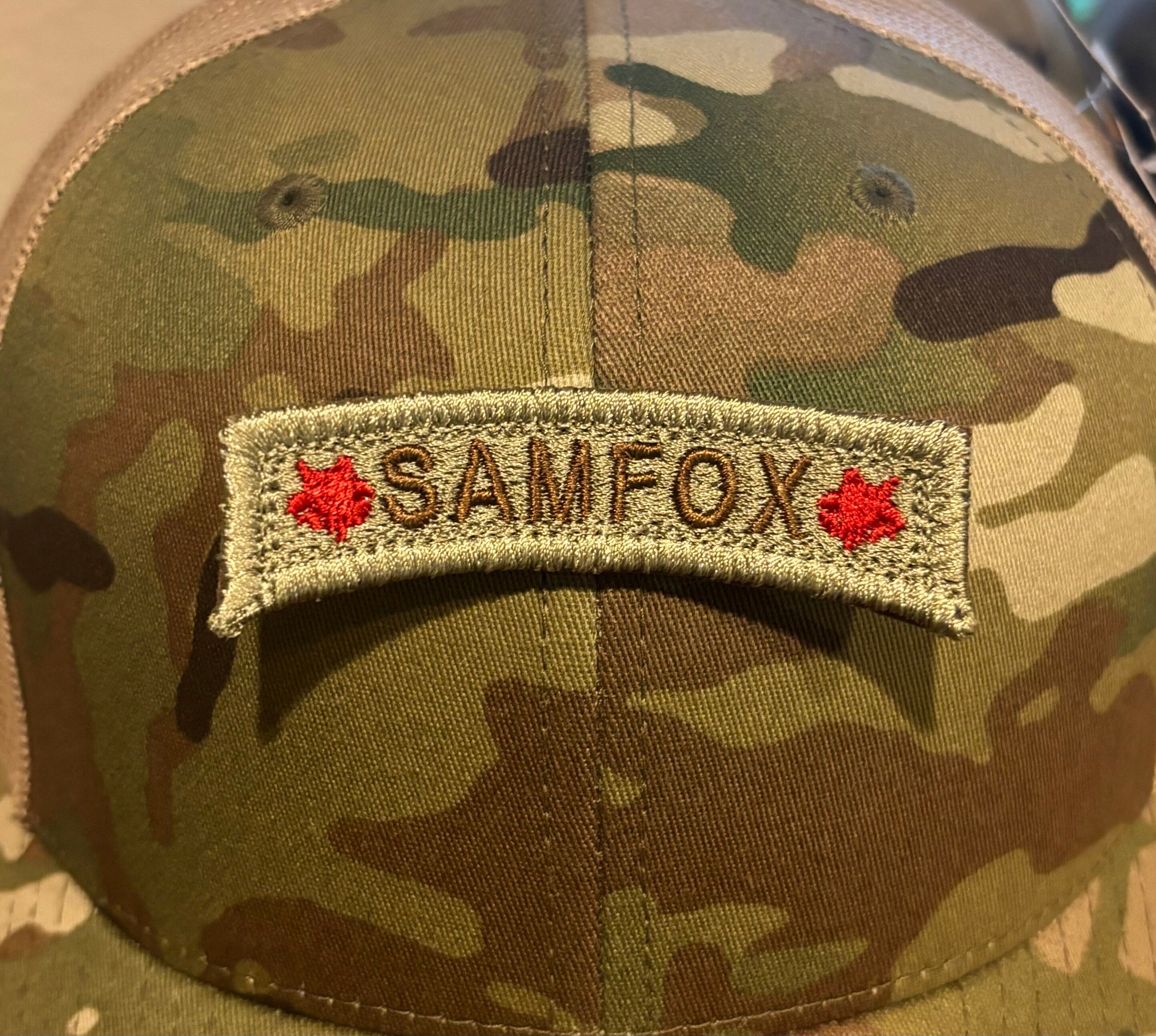 Multicam Sapper Army Engineer Shoulder Tab Morale Tactical Hook Patch