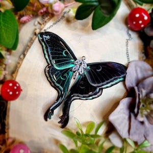 Luna Motten-Halskette