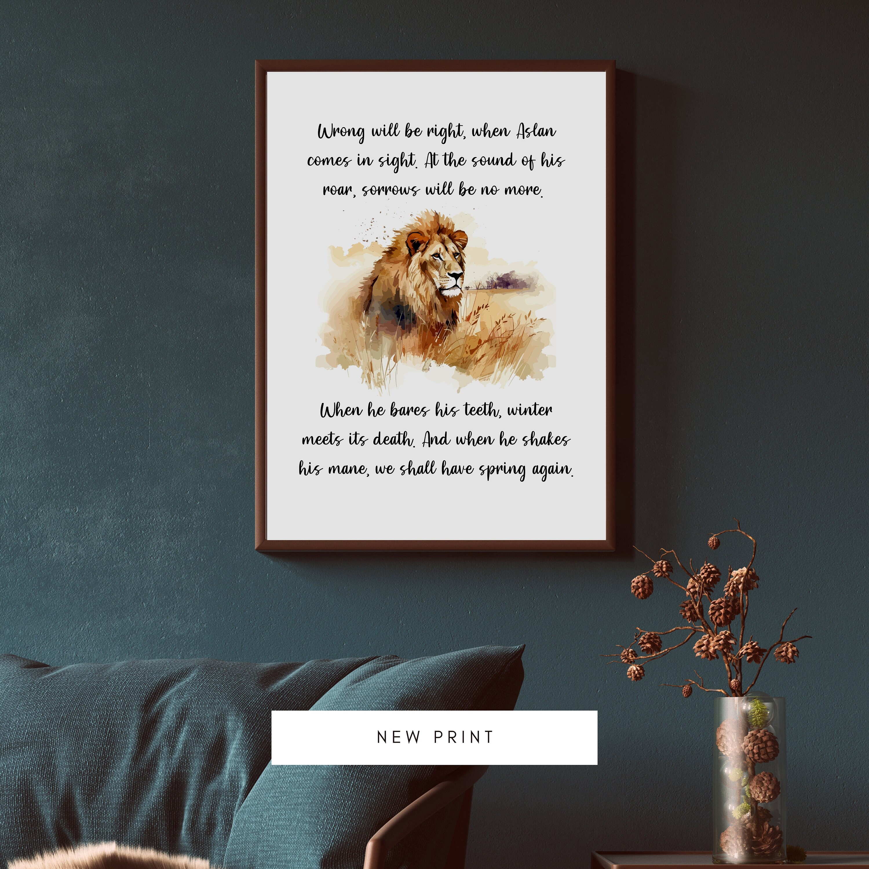 CS Lewis Wall Art, CS Lewis Quotes, CS Lewis Printable, Chronicles of ...