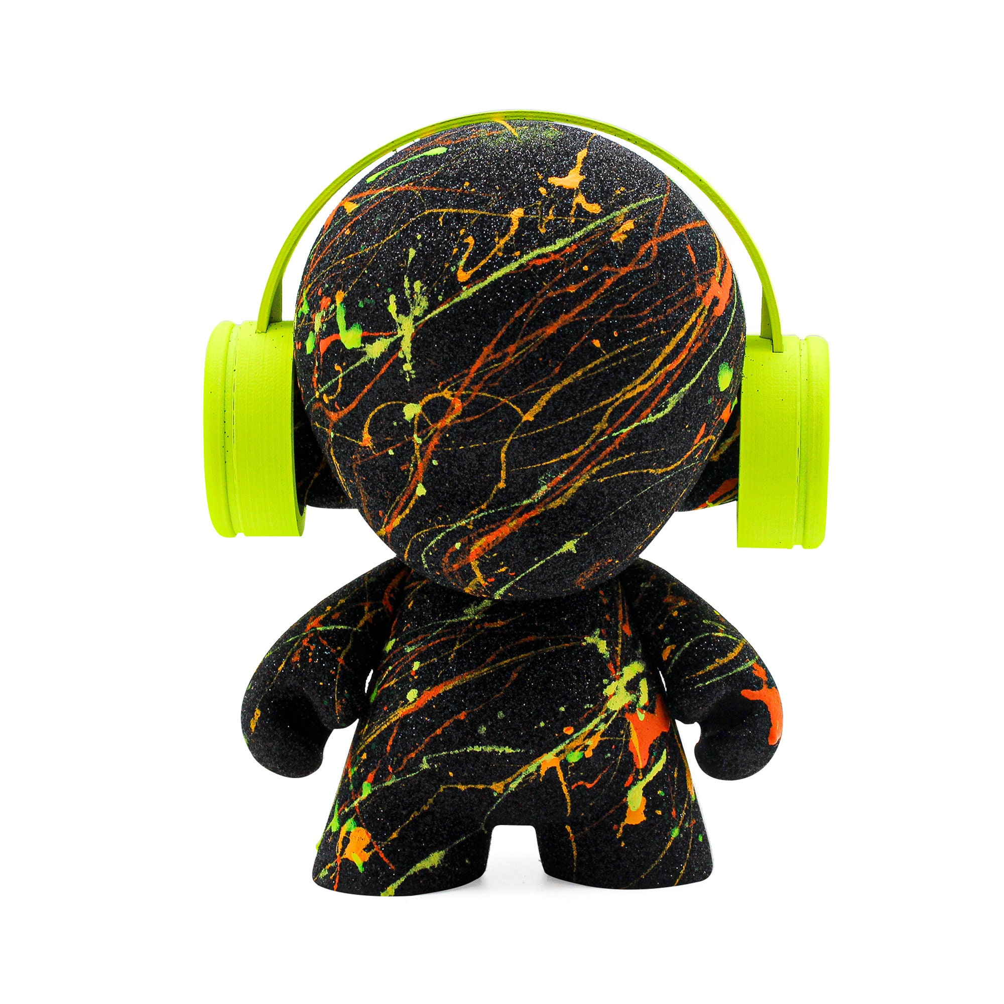 Munny Kidrobot Custom - Figurine Graffiti Silver Artoys - Édition Limitée - Vinyle