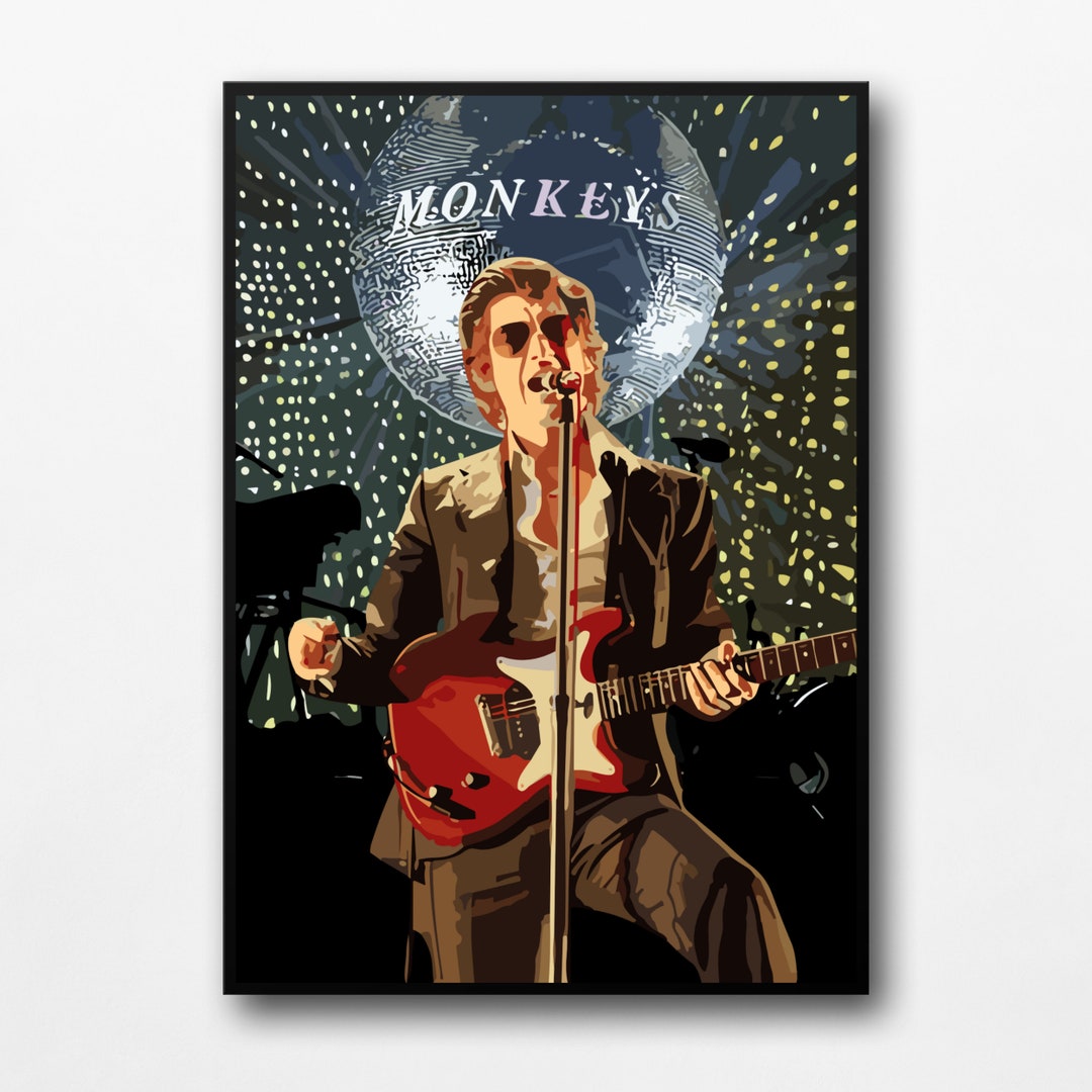 Arctic Monkeys Mirrorball Poster the Car Graphic Print Etsy UK