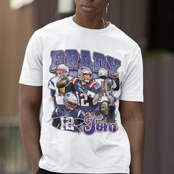 Tom Brady Limited New England Patriots Graphic Football Sweatshirt (Unisex T-shirt, kids t-shirt) (Gifts for him, birthday gift)