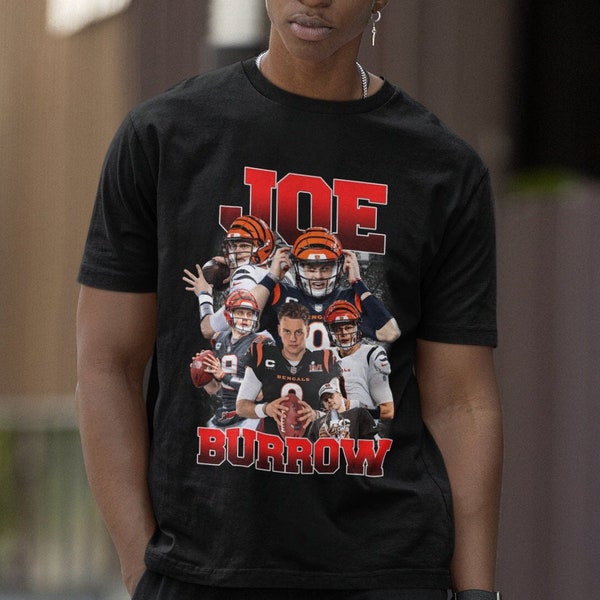 Joe Burrow Limited Cincinnati Bengals Graphic Football Sweatshirt (Unisex T-shirt, kids t-shirt) (Gifts for him, birthday gift)