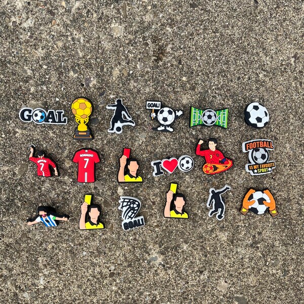 Ronaldo Crocs Charm Etsy Australia