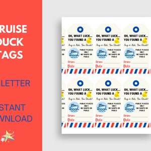 Cruise Duck Tags | Cruising Duck Tags | Cruising Ducks | Duck Tags | Cruise Tags