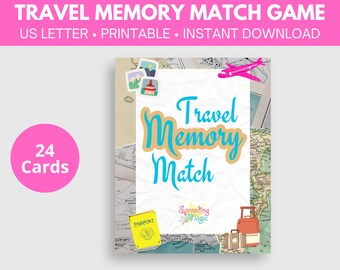 Travel Memory Match | Travel Game | Kids Game | Kids Memory Match