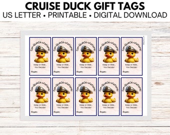 Etiquetas para patos de crucero / Etiquetas para patos de crucero / Patos de crucero / Etiquetas para patos / Etiquetas para cruceros / Etiquetas para patos de goma