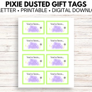 Pixie Dusted Gift Tags | Pixie Dust Tags